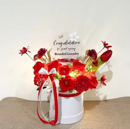 Bloom Box Akrilik Ucapan Grand Opening Madiun